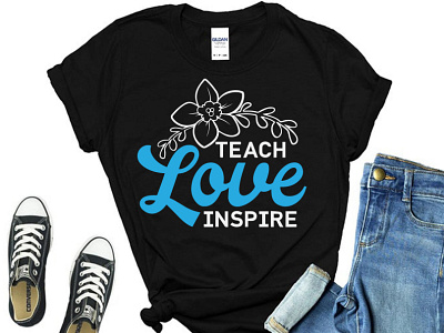Teacher Custom T-Shirt Design print on demand