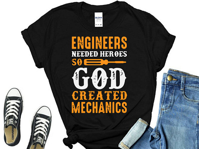 Engineer Custom T-Shirt Design mdminhajuddin