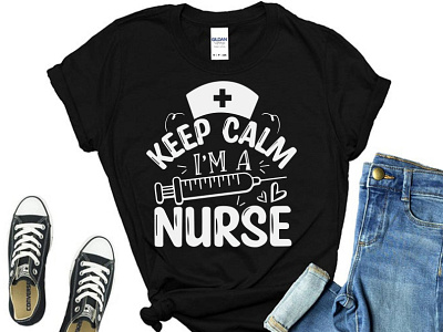 Nurse T-Shirt Design custom graphic t shirt design