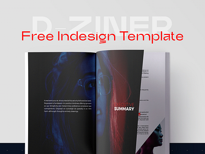 Free InDesign Template - D-Ziner