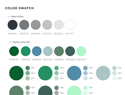 Style Guide colour palette colours design moodboard style guide ui ux web web app