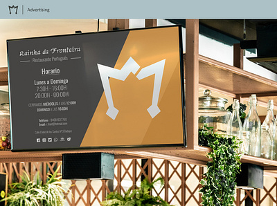 Rainha da Fronteira - Advertising advertising branding design graphic design illustration logo mockup mockup psd restaurant ui ux vector visual identity design