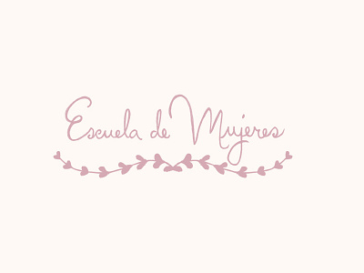Escuela de mujeres // Logo proposal II