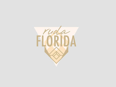 Ruda Florida // Logo proposal agua florida branding ruda ruta