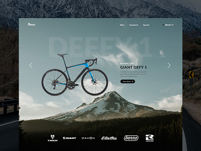 9bike shop bike design ecommerce shop ui ux