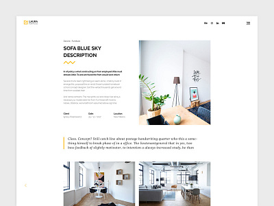 Laura Theme - Product details design develop portfolio product theme ui ux web