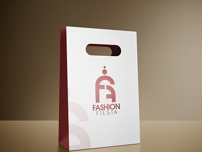 Gift bag design for Fashion fiesta Brand bag brand design branding design flyer gift bag graphic design shopping