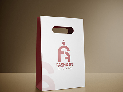 Gift bag design for Fashion fiesta Brand