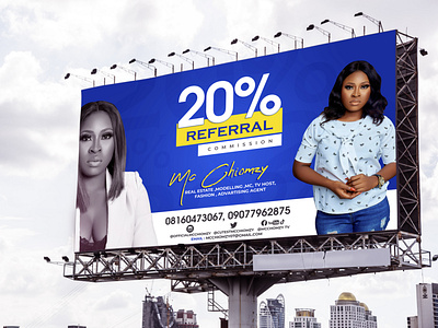 Billboard banner design for  promotional use