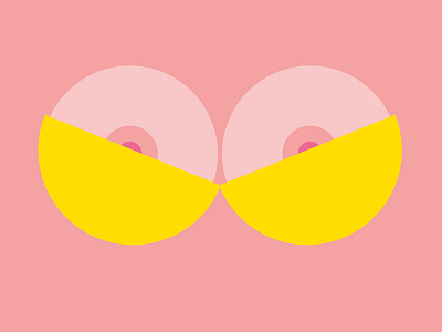 Boobies boobies boobs nipples swimsuit titties top yellow