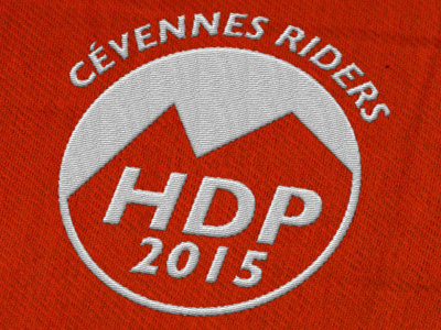 Logo Cévennes Riders - HDP 2015 board deck design illustration paint screenprints seriegraphie skateboard wood