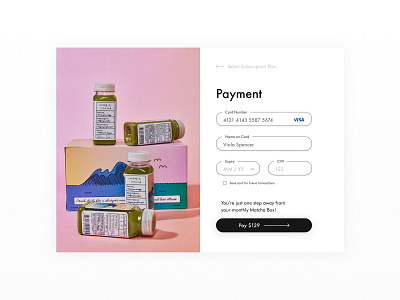 DailyUI #02 - Credit Card Check-out Page checkout page credit card checkout daily ui dailyuichallenge design visual design