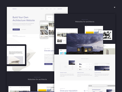 Monograph Homepage by Dixon for Monograph on Dribbble