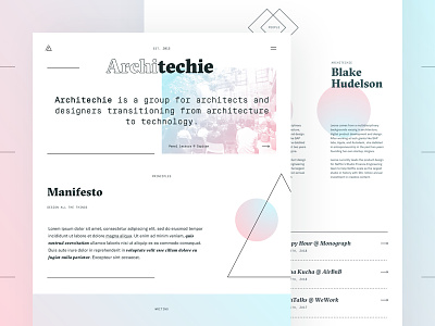 New Architechie Website gt sectra responsive simplon mono typography website