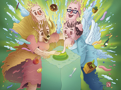 Winner of Most Admired & Creative Agency Illustration