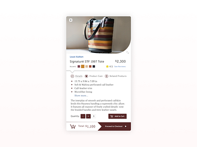 Product Page, Retail - Mobile