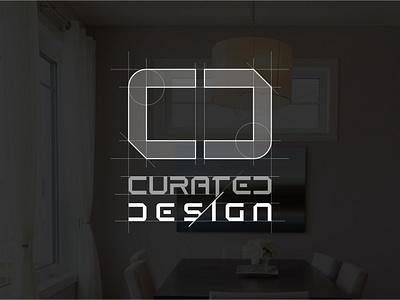 Curated Design Logo branding branding and identity design
