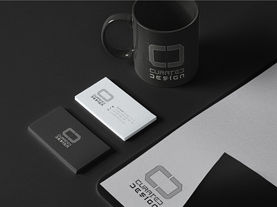 Curated Design Logo