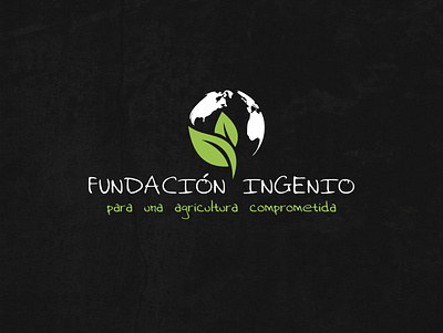 Fundación Ingenio Logo branding branding and identity design logo