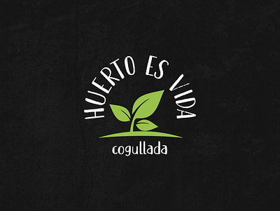 Huerto es Vida Logo branding branding and identity design logo