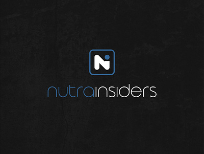 Nutra Insiders Logo branding branding and identity design logo