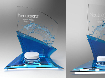 Neutrogena Display 3D 3d design display expositor plv pop