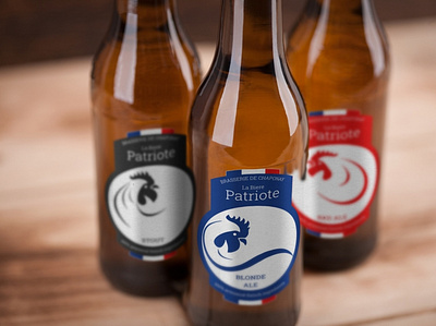 Biere La Patriote Label 003 branding branding and identity design label mokup packaging