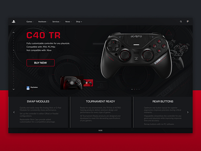 Controller page (PS & ASTRO Gaming)