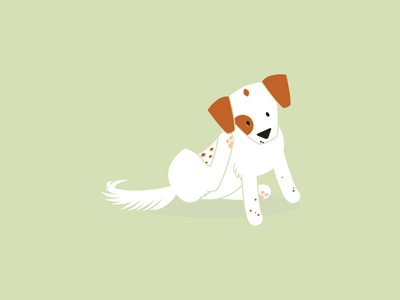 Luna Scratch {GIF} animals animated cute dog gif personal pets vector