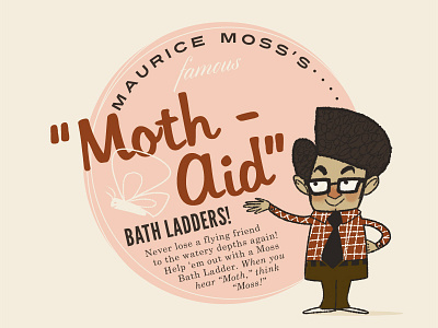 Moss's Famous Moth-Aid Bath Ladders