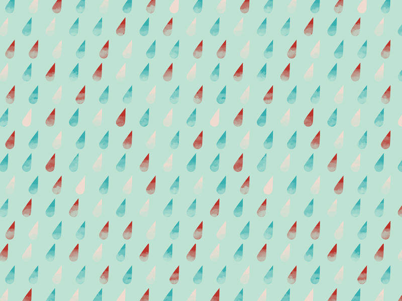 Raindrop Confetti Repeat by Kate Moore on Dribbble