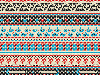Fairhyle Knit fabric illustration legend of zelda master sword navi ocarina pattern surface textiles triforce