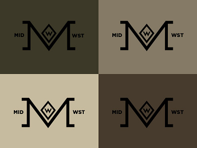 MDWST heritage midwest typography