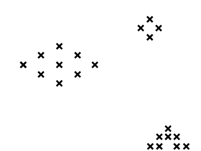 x marks the spot black illustration patterns stitch white x