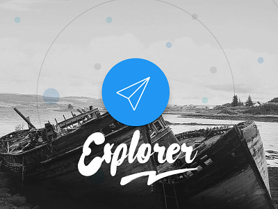 Explorer app hand journey maps message mobile planner travel ui ux