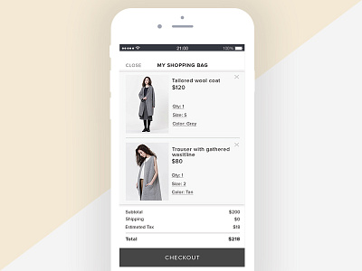 mobile e-commerce checkout interface layout mobile design mobile. ecommerce shopping ui