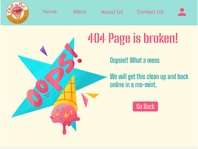 404 Page not Found! 008 adobexd challenge dailyui design figma portfolio prototype ui uidesign uiuxdesign ux uxdesign wireframe