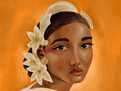 Sol painting portraits procreate stylized