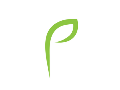 PlantBase.co branding green letters logo logodesign plant