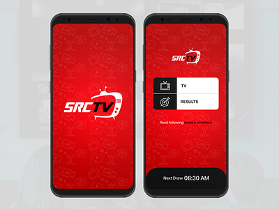 LiveTV - Mobile App design mobile app trendy ui ux
