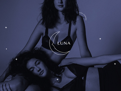 Lingerie Branding 1 brand brand design brand identity brandbook branding design identity lingerie logo logodesign logotype luna moon vibrant