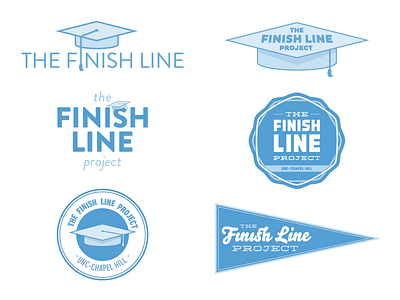 Finish Line! blue carolina carolina blue chapel hill finish line graduation graduation caps logo tarheels unc