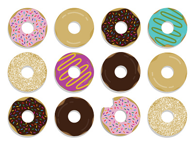 Donuts please! by Carolyn Bahar on Dribbble