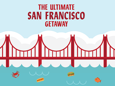 The Ultimate San Francisco Getaway golden gate bridge lucky peach ocean san francisco