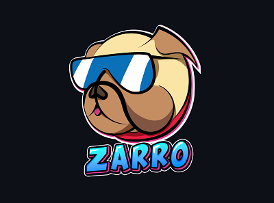 Zarro Mascot Logo Design branding design esports logo mascotlogo