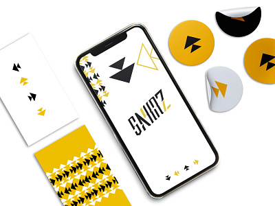 Logo Design - SNKRZ app art branding design flat icon logo minimal type typography vector