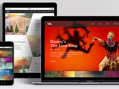 Victoria Theatre | Web Design photography theatre theatre company vibrant web designwebsite design