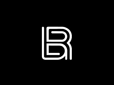 B&R Logo Brand branding logo