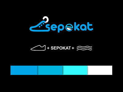 Sepokat Shoes Care branding graphic design logo