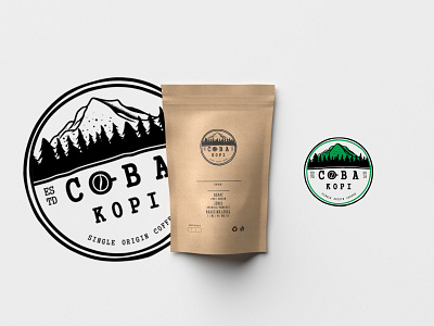 "Coba Kopi" Logo Brand